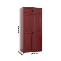 臻远 ZY-JFJJ-09 内务柜物品柜营房家具木质衣柜单人更衣柜