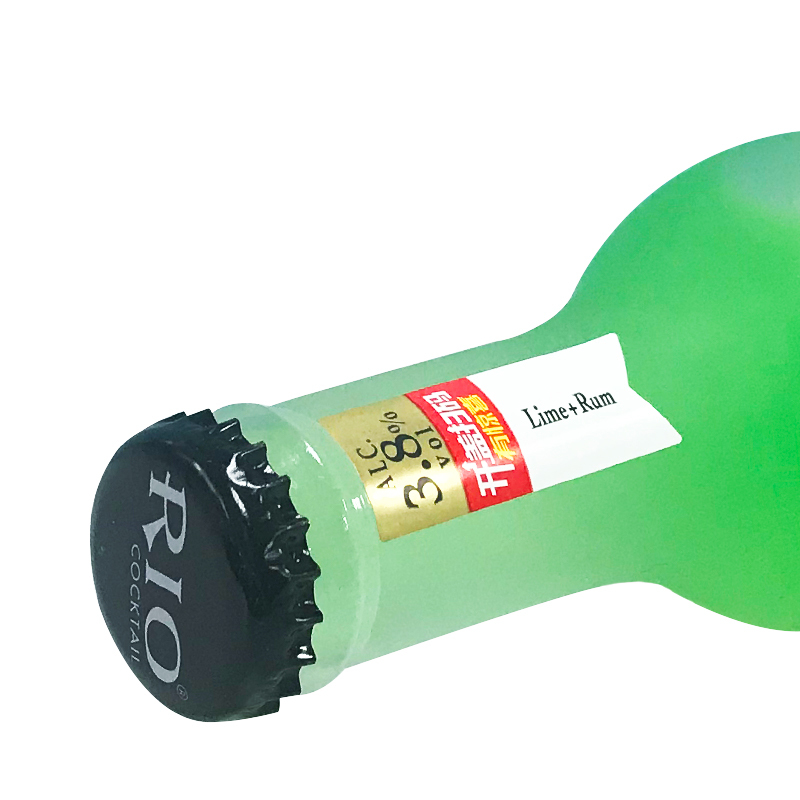 锐澳(RIO)洋酒 鸡尾酒 预调酒果酒 青柠味 275ml*6瓶