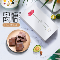 萝西（loncy）离糖纯可可脂纯黑巧克力生酮高纤低碳健身代糖 丝滑牛奶