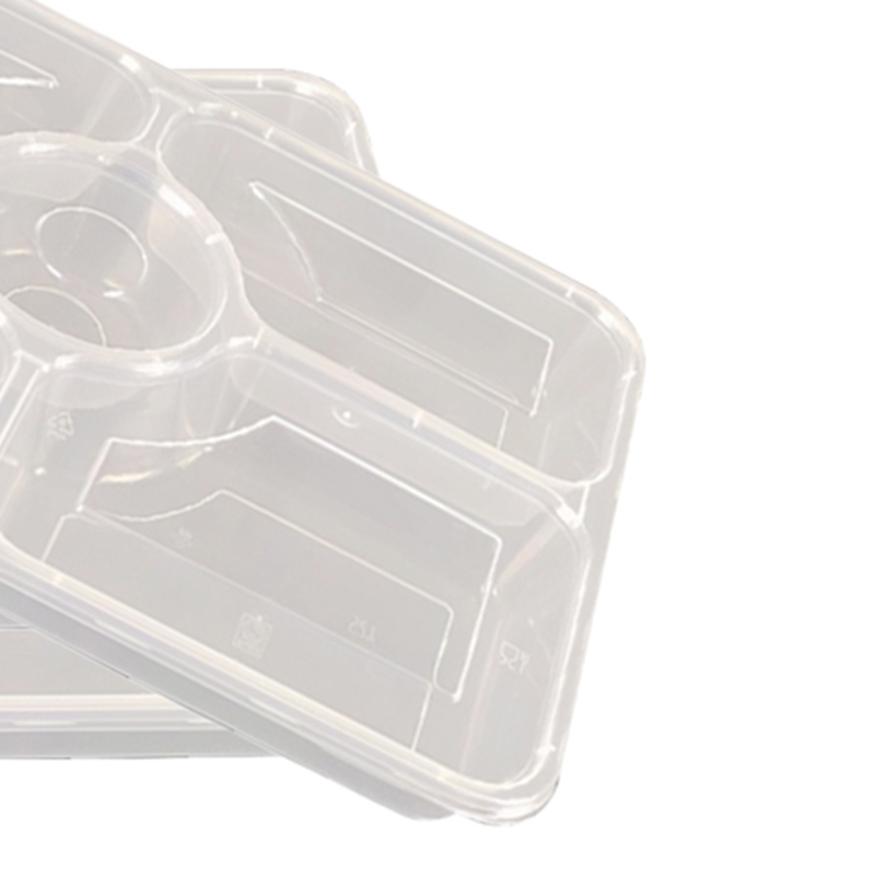 户美佳欣 一次性餐盒 1250ml大五格/个高清大图