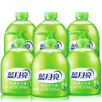 蓝月亮 芦荟抑菌洗手液 500g瓶*2+500g瓶补充装*2 抑菌率99.9% 家庭补充装