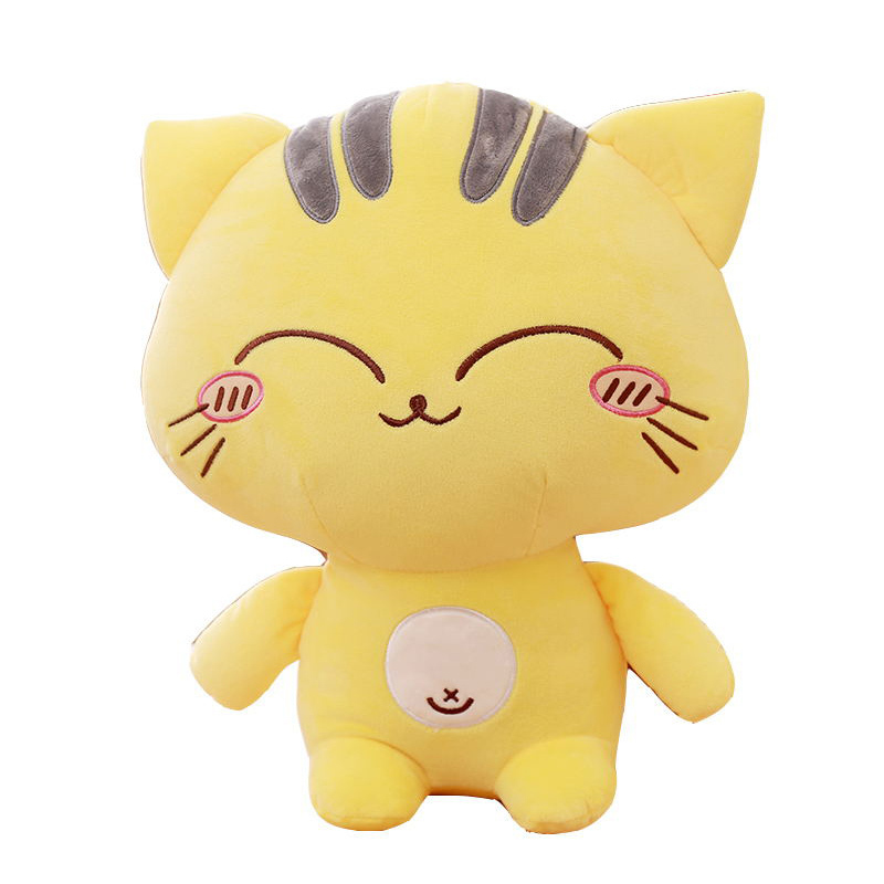 悦臻 大脸猫毛绒玩具可爱小猫咪公仔 玩偶猫抱枕布娃娃大号布偶洋娃娃生日礼物送女友女生创意20cm