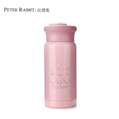 比得兔 童趣依拉保温杯 260ml粉色PR-T767