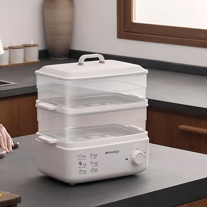 山水(SANSUI)多功能双层电蒸锅AJL-ZG10高清大图