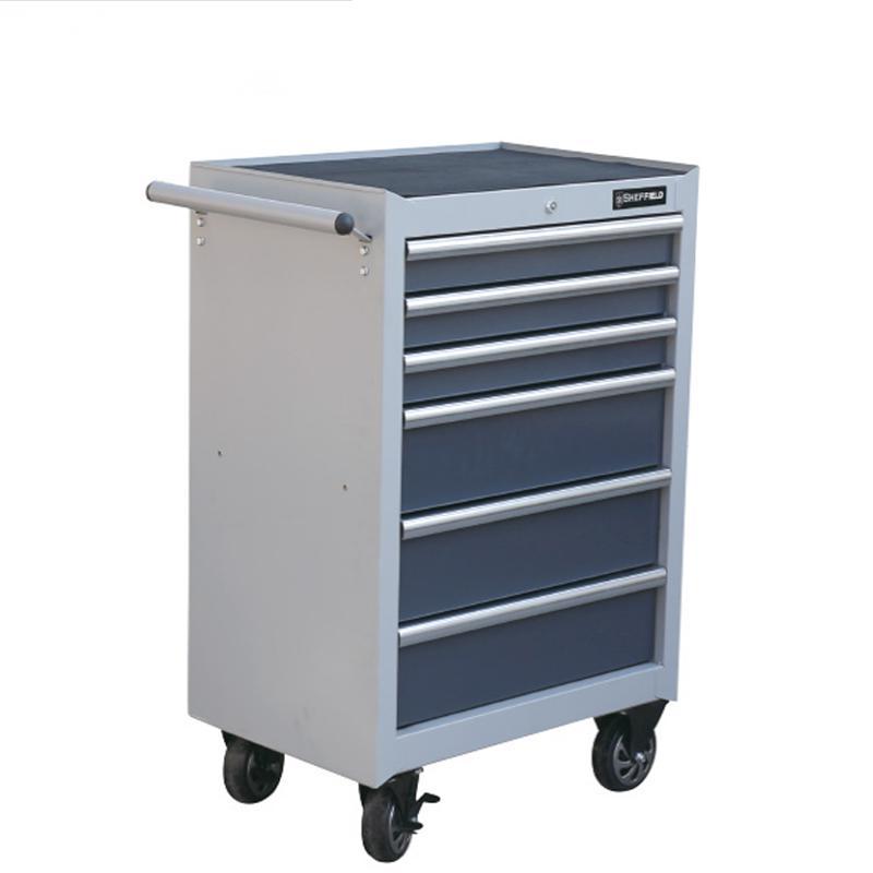 钢盾(SHEFFIELD) 6抽屉工具车688×458×885mm(单位:个)
