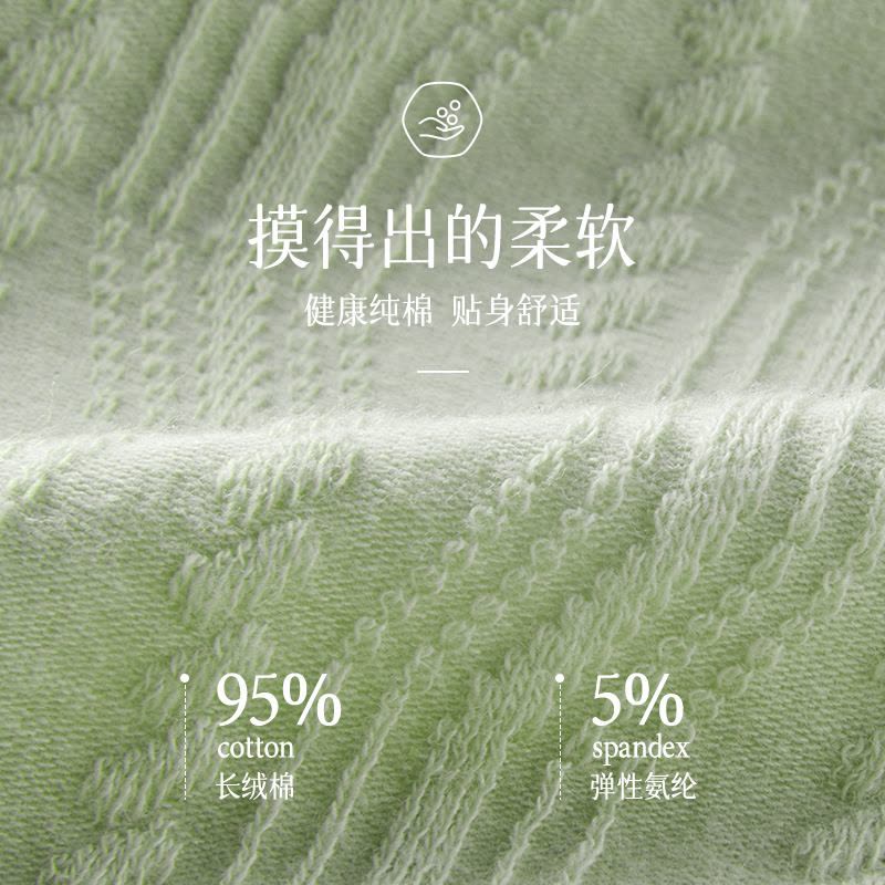 恒源祥女士纯棉内裤少女棉季薄款性感透气无痕三角短裤头图片