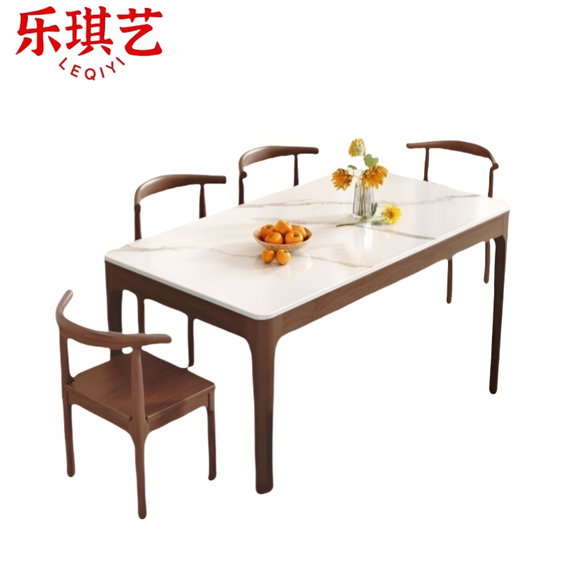 乐琪艺 餐桌椅组合 LQY-CZY-C6 套高清大图