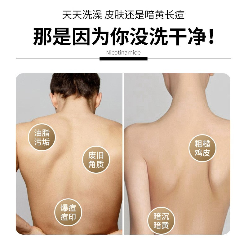 1瓶 仁和匠心烟酰胺搓泥宝凝露去角质安全不伤肤男女去角质啫喱