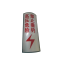 泽如 高压危险禁止垂钓标志牌 500*200mm 块