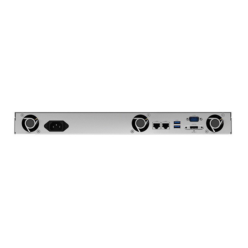 群晖(Synology)RS819 4盘位NAS网络存储服务器 (无内置硬盘 )不规则体SATA接端口支持NAS盘红