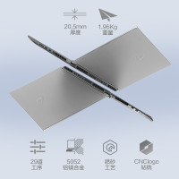 机械革命(MECHREVO)深海幽灵Z2 Air-S 15.6英寸轻薄本游戏本笔记本电脑 十代i7-10750H 32GB 1TB固态 GTX1650Ti 144Hz电竞屏 定制版