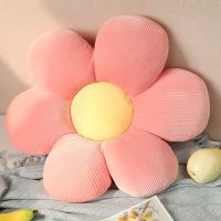 粉花瓣 39*39.5CM[6瓣] 小雏菊抱枕腰靠垫沙发坐垫花朵椅垫可爱礼物卧室少女心办公室坐垫