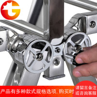 凉衣架晒架不锈钢晒被子神器家用落地可移动室内阳台折叠式晾衣架