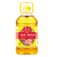鲁花 5s 压榨一级花生油 5L