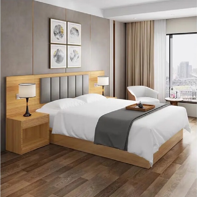 中泰(jongtay)床简约卧室家具木板床公寓宿舍单人床1.2米 J-JBDZ02高清大图