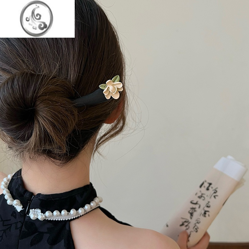 JiMi复古木质发簪古风简约丸子头发饰高级感仙女盘发头饰气质汉服簪子