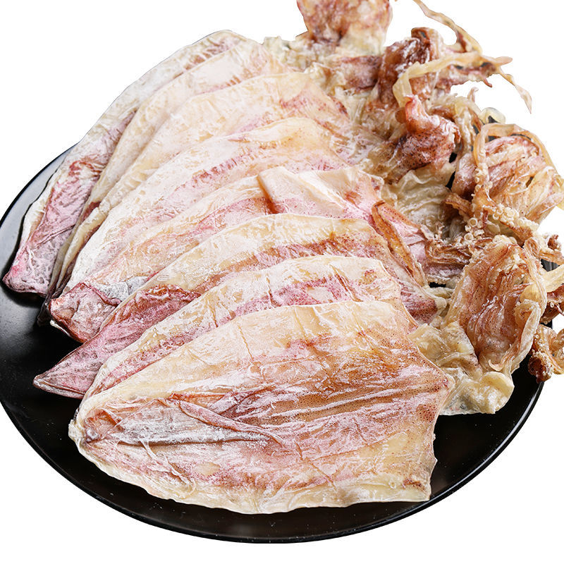 赛卡伊 鱿鱼干烧烤专用手撕北海小鱿鱼干货酒吧ktv碳烤芥末淡干鱿鱼