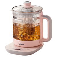 美的(Midea)养生壶MK-GE15X11家用1.5L大容量多功能花茶壶办公室养身茶壶[ZMD安心系列]