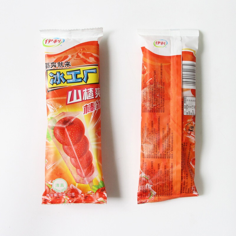 伊利冰工厂山楂70g高清大图