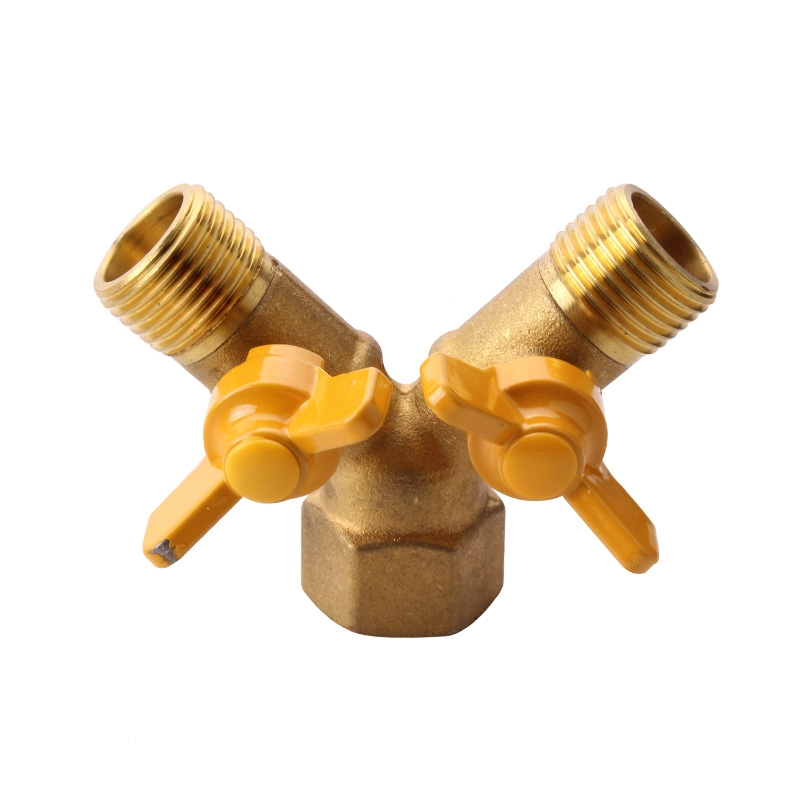 铜加厚双外丝燃气球阀煤气专用阀门开关4分外丝天然气阀门