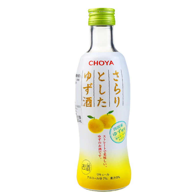 蝶矢爽口柚子酒300ml