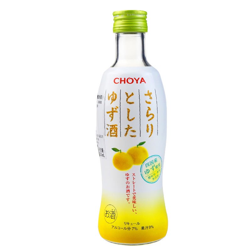 蝶矢爽口柚子酒300ml