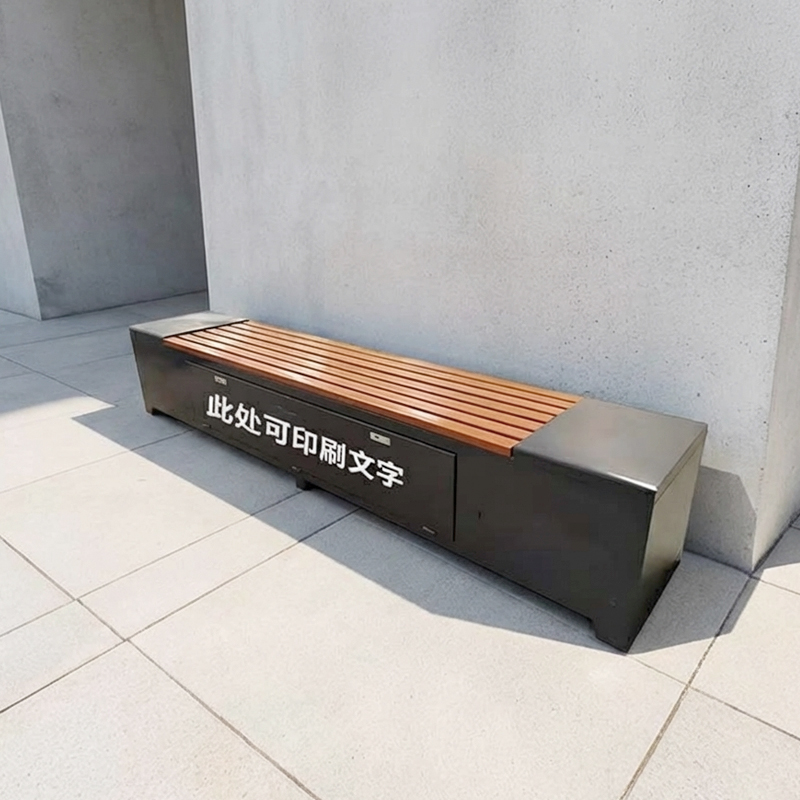 夸汌 户外站台座椅应急备品箱 180*40*45cm 张高清大图