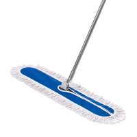 齐心 L252 大号不锈钢杆尘推 90cm 蓝