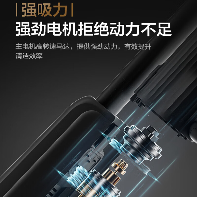苏泊尔(SUPOR)洗地机全自动拖地机吸拖一体无线双滚刷烘干洗地机一键自清洁大吸力智能识污吸尘器 WV-W86D高清大图