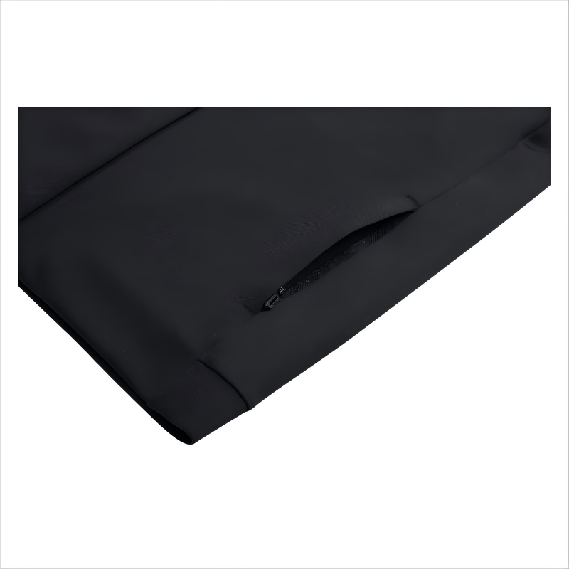 针织上衣 977427068003-2 正黑色、辣椒红(中性)高清大图