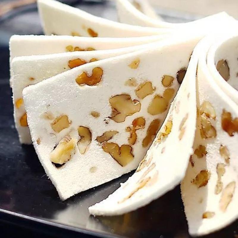 核桃糕云片糕芝麻糕零食早餐年货糕点5包视频