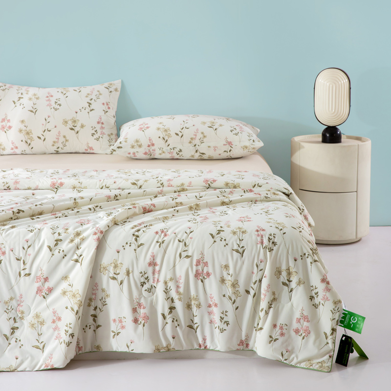 A类凉感莱赛尔夏被高清大图