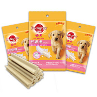 宝路狗零食磨牙棒幼犬钙奶棒三联包60g*3包减少牙垢清洁口腔健康
