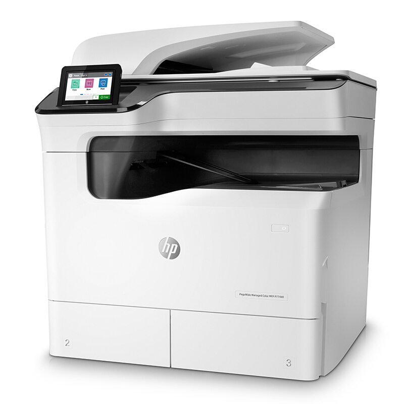 惠普(HP) PageWide Managed Color MFP P77440dn A3 管理型彩色页宽复合机 一体机 打印复印扫描 复印机(XF)