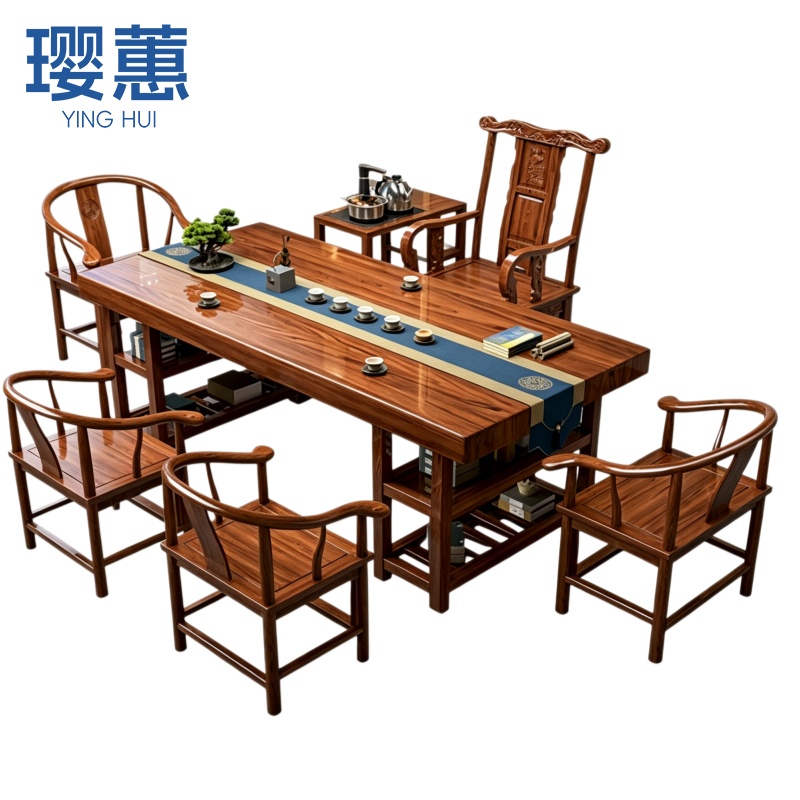 璎蕙 功夫茶桌C-1套高清大图