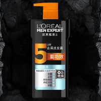 欧莱雅(LOREAL)男士去屑洗发露(薄荷酷爽)700ml,适合油性发质人群