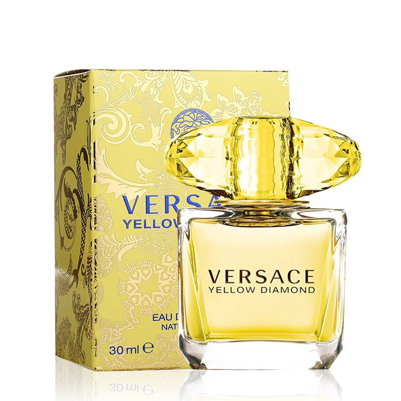 VERSACE范思哲女士香水 香恋水晶 幻影金钻30ml 淡香水礼盒套装 送女士情人节生日礼物
