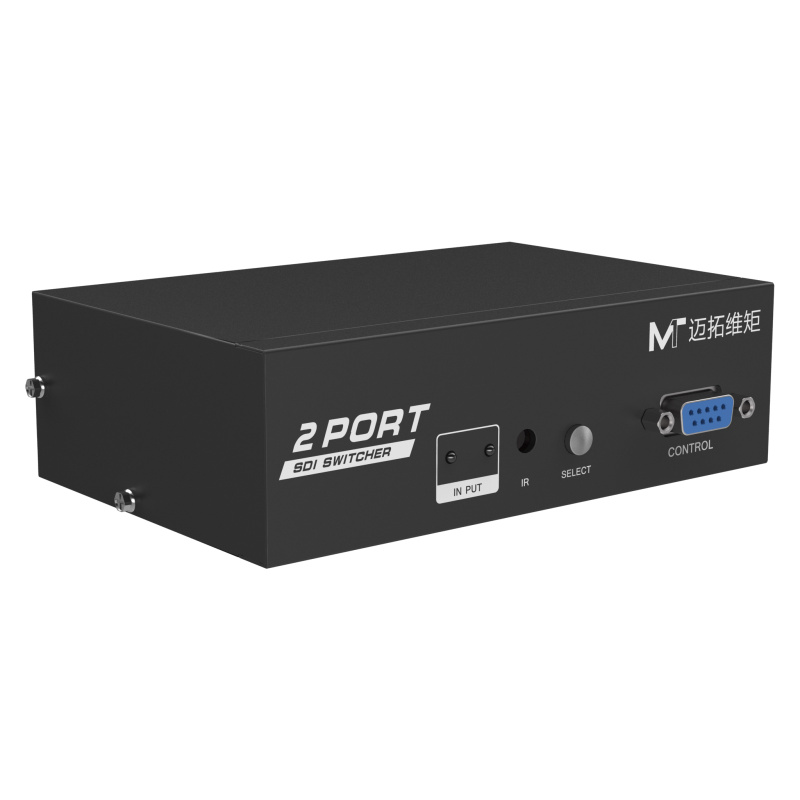 迈拓维矩MT-SD201 sdi切换器2进1出SD/HD/3G-SDI监控摄影机二进一出切换器高清大图