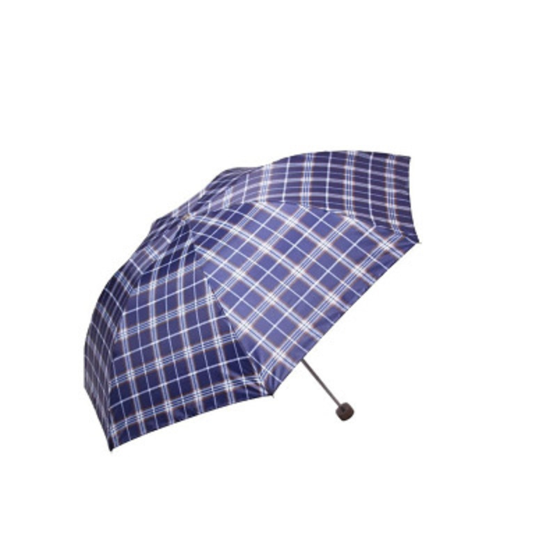 天堂伞339s三折钢伞晴雨超大男士雨伞十钢骨三折叠商务伞格子伞女士