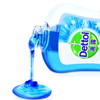 露Dettol 滴露健康沐浴露薄荷冰爽650克瓶装带泵浴室身体清洁