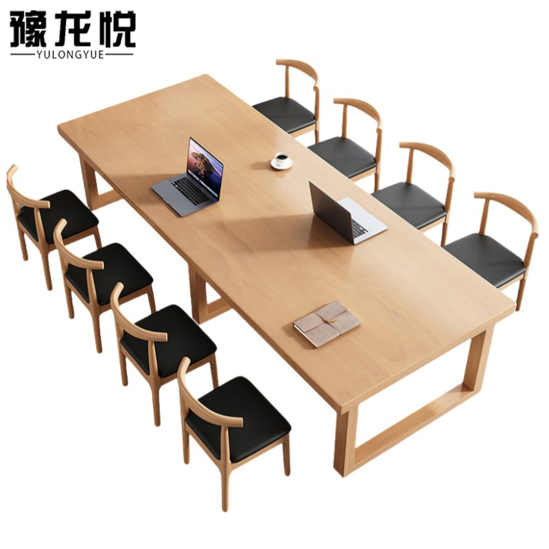 豫龙悦会议桌书桌高清大图