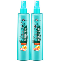 六神花露水喷雾驱蚊花露水蚊不叮180ml*2瓶清新花香防痱祛痱清凉舒爽香水型清新空气驱蚊花露水