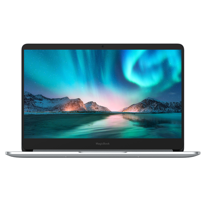 HONOR/荣耀MagicBook 2019 第三方Linux版 14英寸轻薄本笔记本电脑(AMD R5 3500U 16GB 512GB固态硬盘 冰河银)