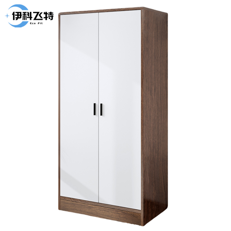 伊科飞特胡桃色挂衣柜高清大图