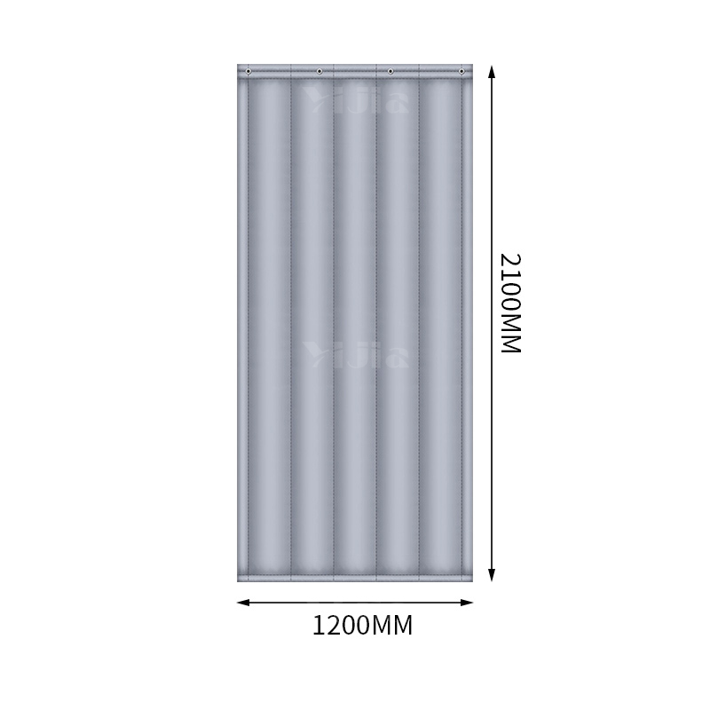 翌嘉YJ3111629 牛津布棉门帘保暖保温门帘防风防寒 灰色高清大图