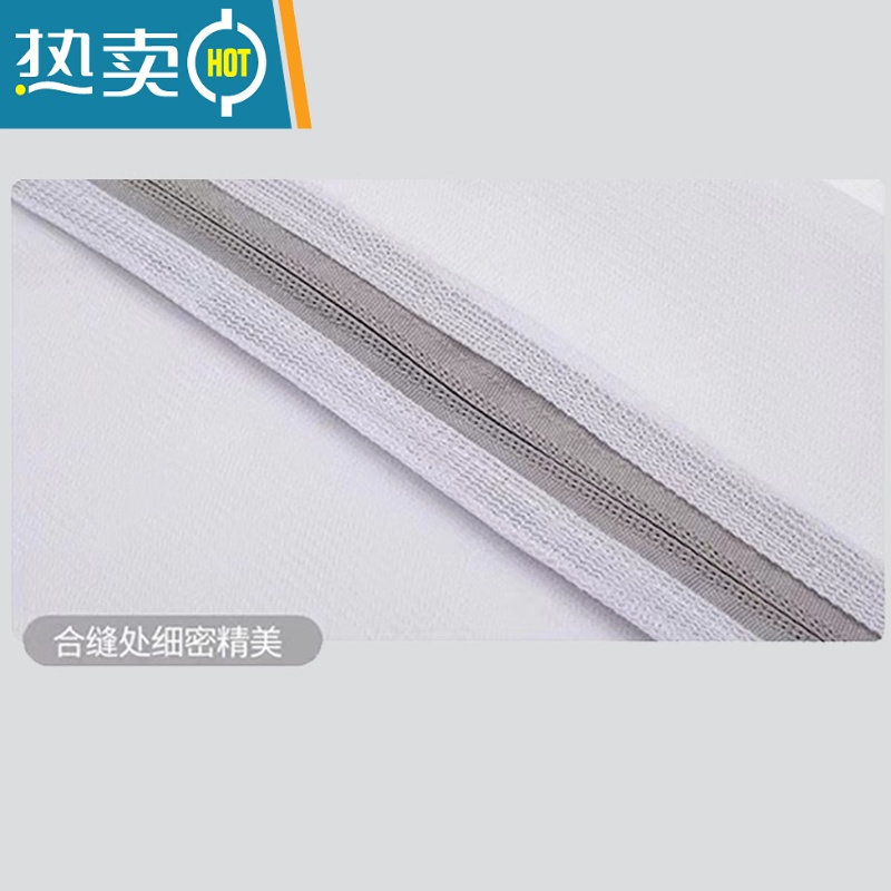 敬平宅物优选抱枕专用机洗枕套防缠绕勾丝破损多层网料加厚洗护袋 加厚细网40X50cm三件装 适合中号枕套护洗袋高清大图