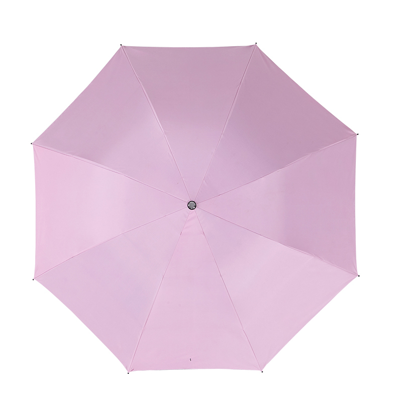 尼诺里拉(ninoriva) 素雅黑胶晴雨伞 ng0346 粉色