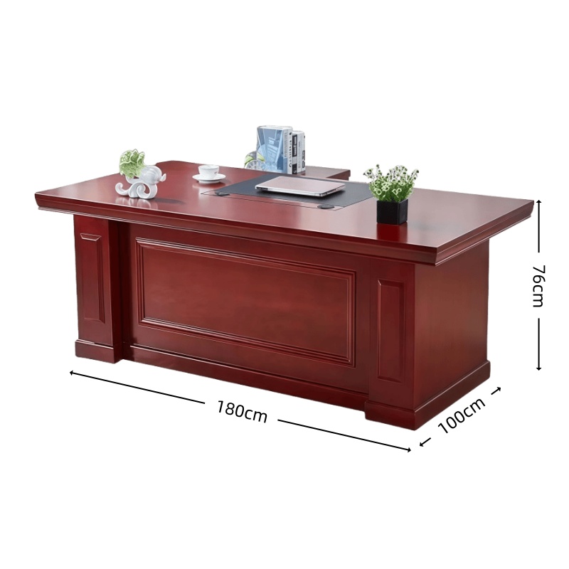 亿洛莱 老板桌 180*100*76cm 张高清大图