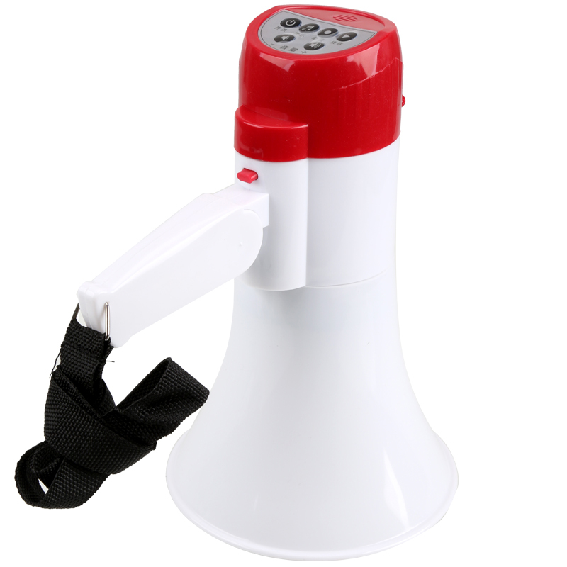 赛拓(SANTO)9694 大功率手持喇叭扩音器喊话器15W 120秒录音喇叭
