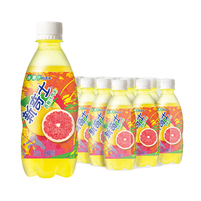 屈臣氏(Watsons)新奇士西柚汁汽水380ml*15瓶 整箱